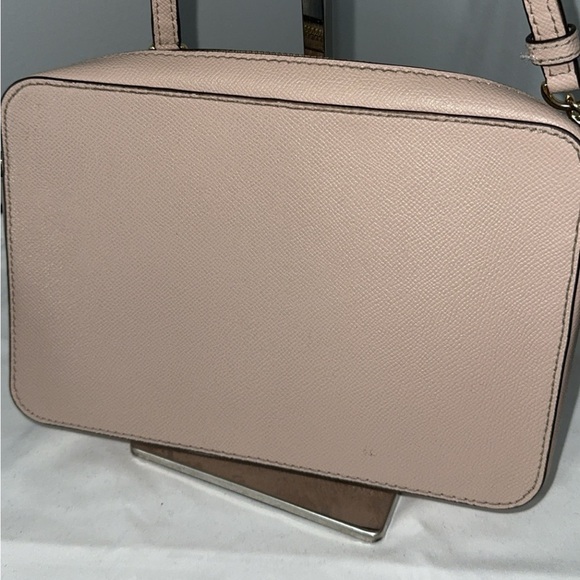 Michael Kors Handbag Jet Set Powder Pink Leather Crossbody Bag AUTHENTIC - Picture 8 of 9